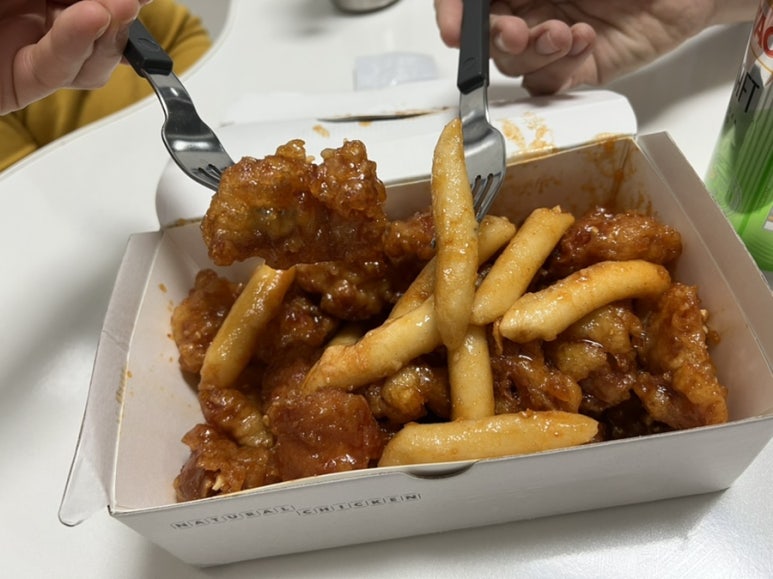 회룡 닭강정 이미지