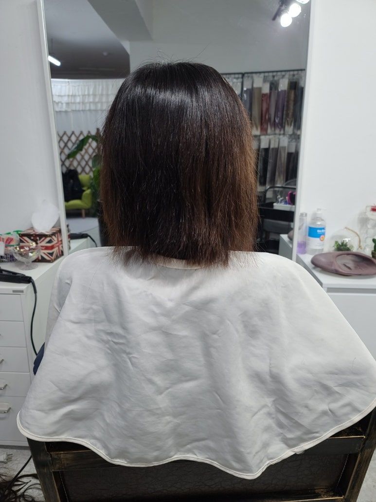온붙임머리 이미지