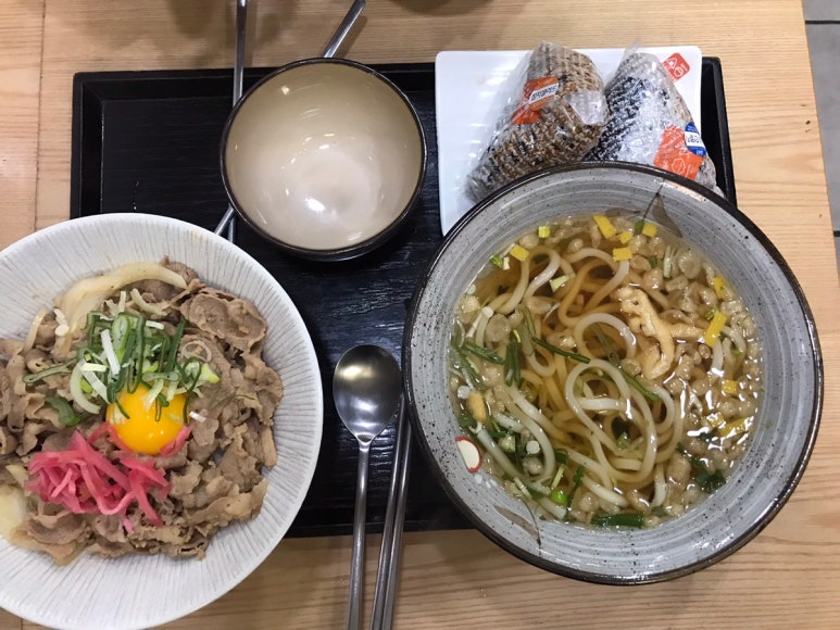 오니기리와 이규동 마린시티점 이미지