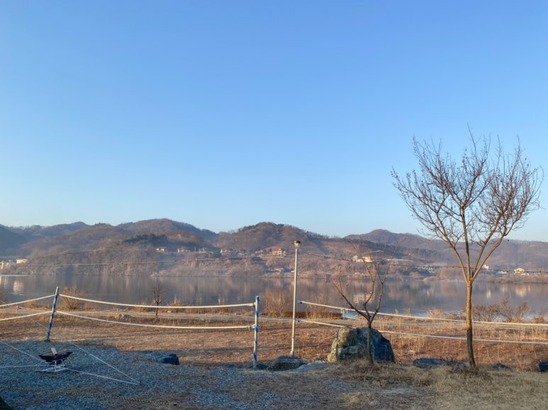 탄금호 야영장 이미지