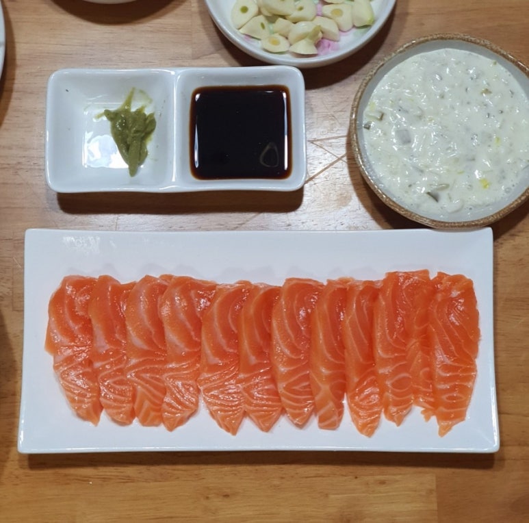 연어회 소스 만들기 연어회 맛있게 먹는법 : 네이버 블로그