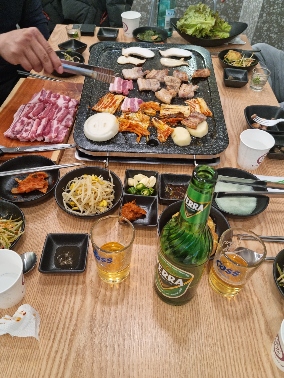 돌구이삼겹살 이미지