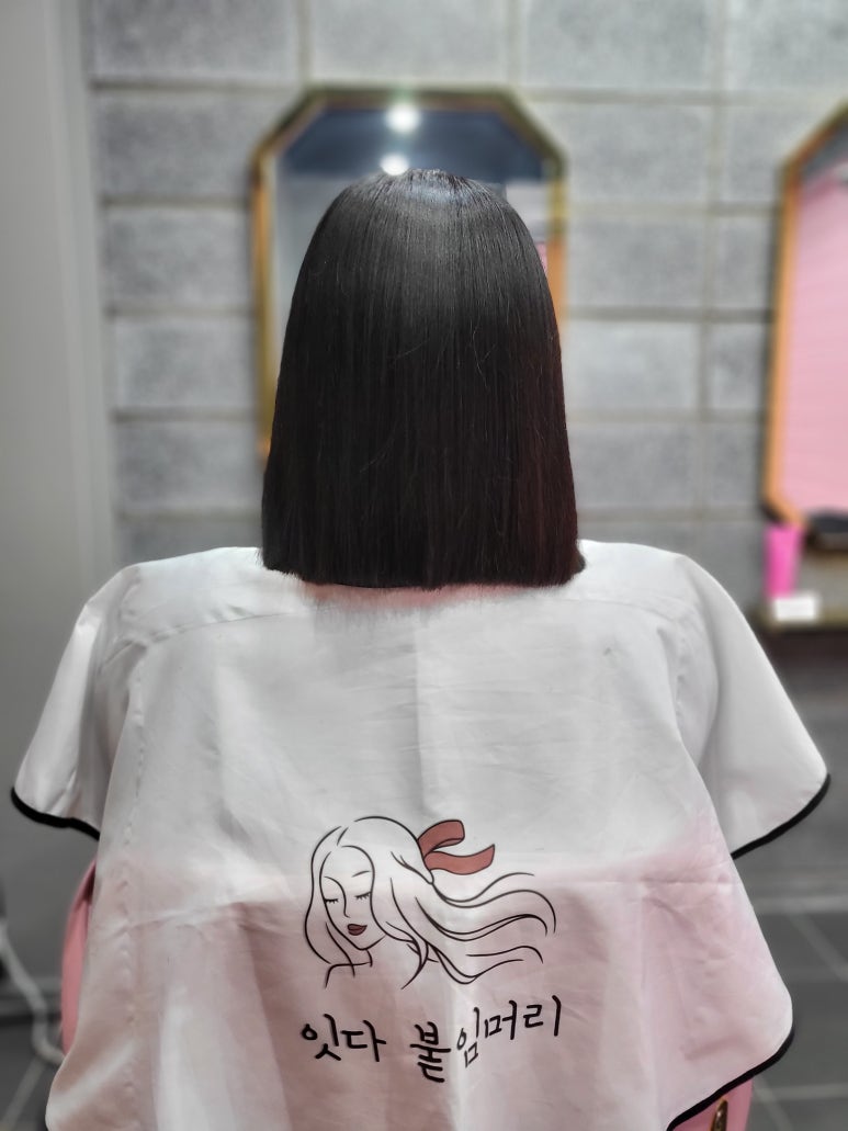 잇다붙임머리 이미지