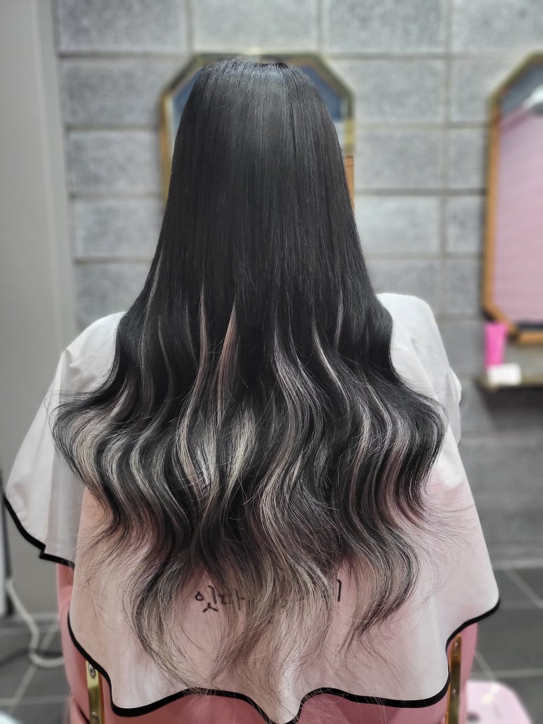 잇다붙임머리 이미지