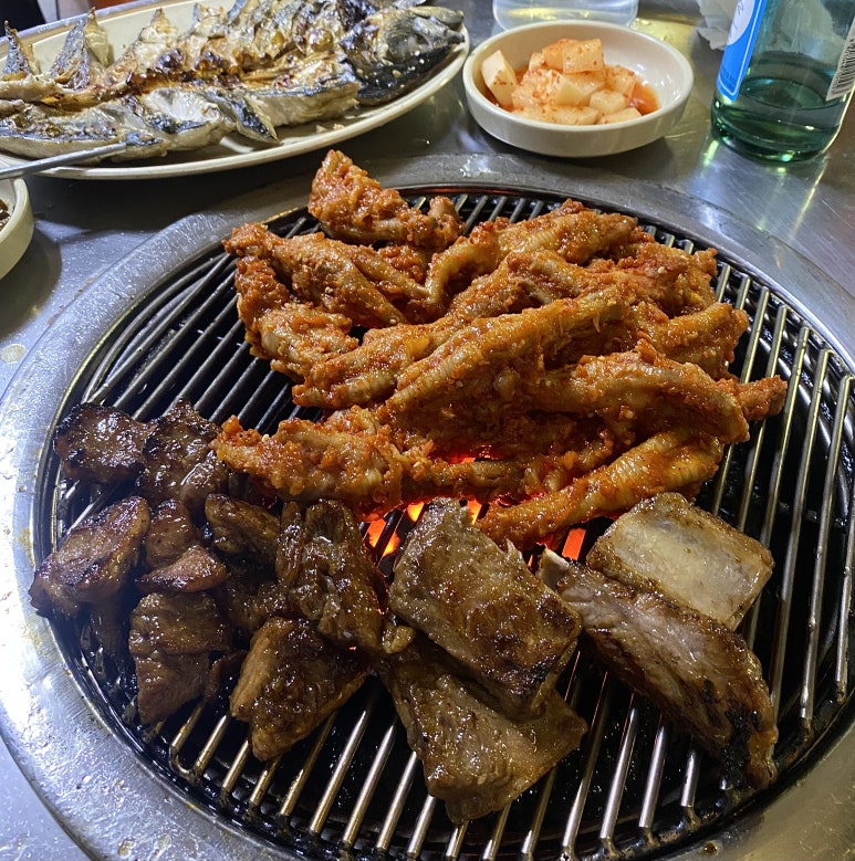 옛날 장터골 이미지