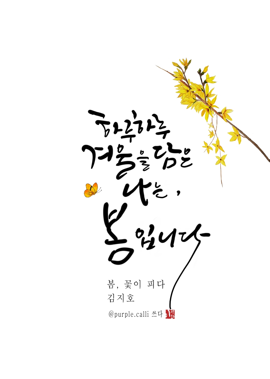 봄;꽃이피다 이미지