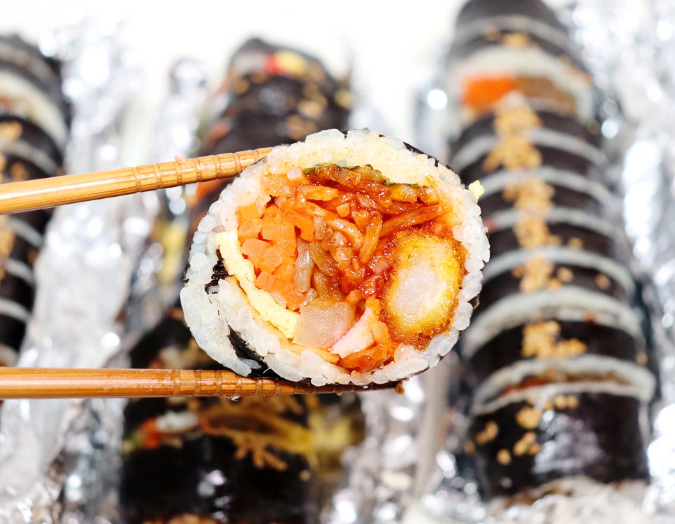 반한김밥 이미지