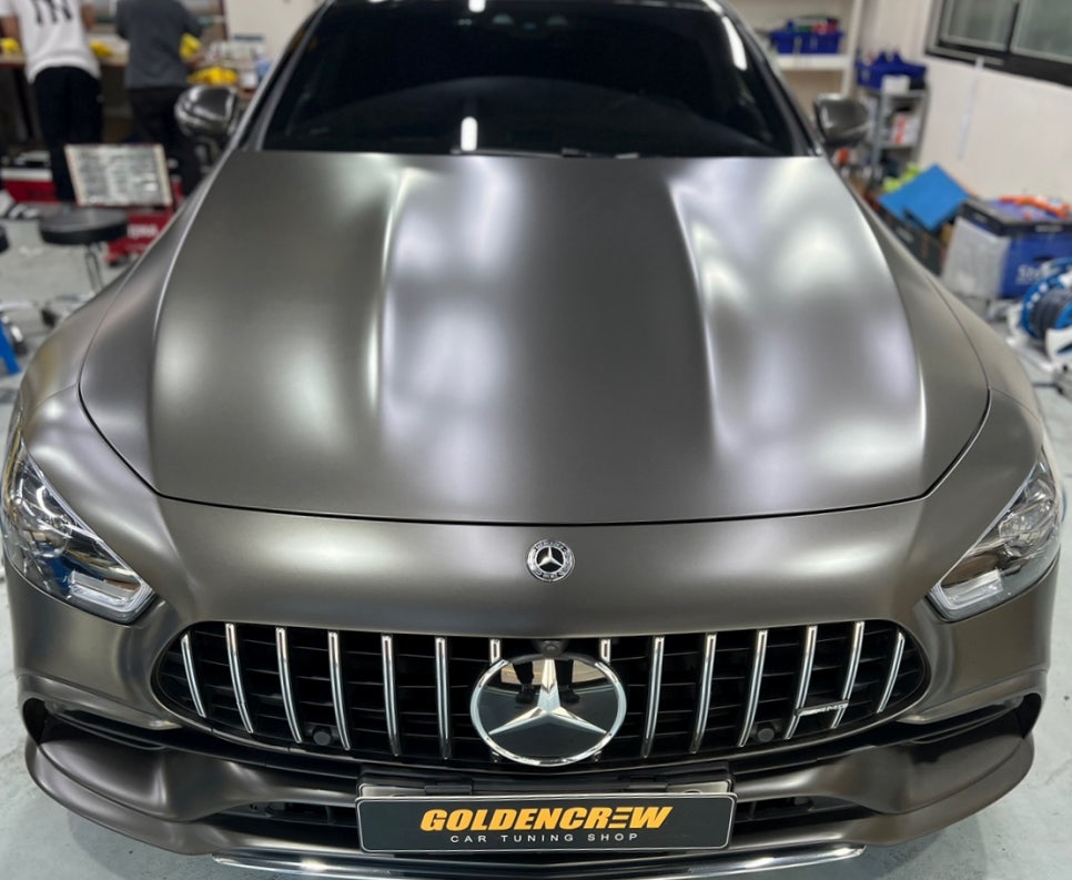 서울 강서구 / 랩핑 / 실내 랩핑 / 벤츠 / AMG GT