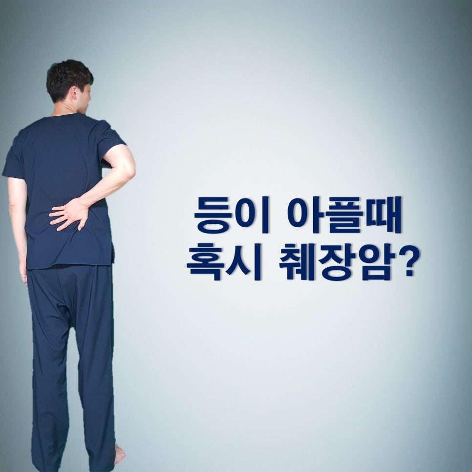 췌장암 등 통증 위치 어떻게 알 수 있을까? (Ft.등이 아플때) : 네이버 블로그