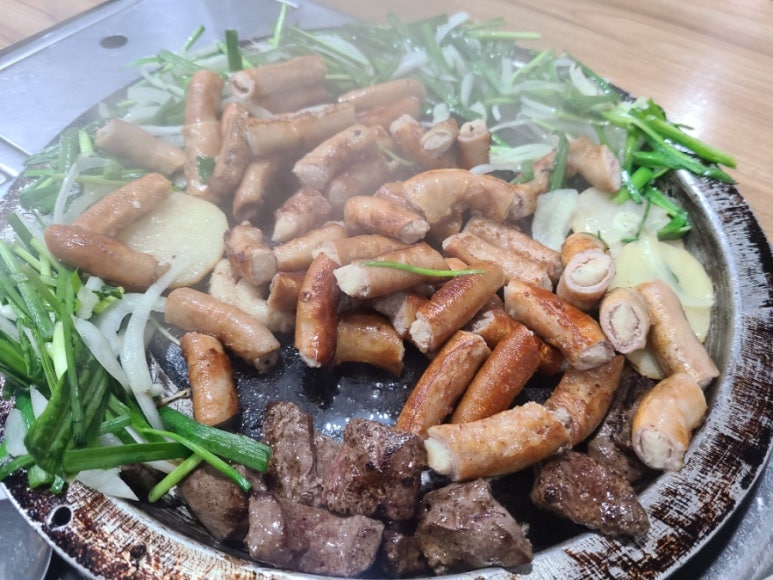 국산특허마늘곱창막창 이미지