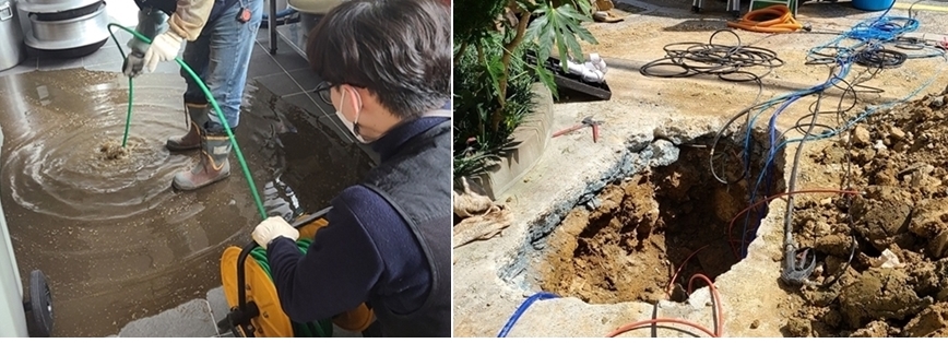 상동변기막힘싱크대막힘하수구막힘변기수리 이미지