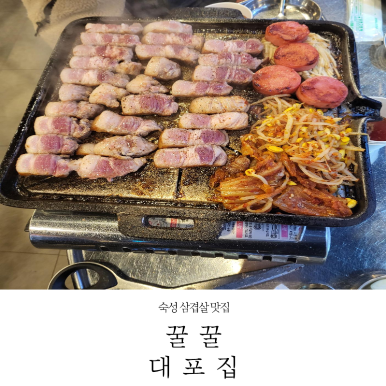 꿀꿀대포집 이미지