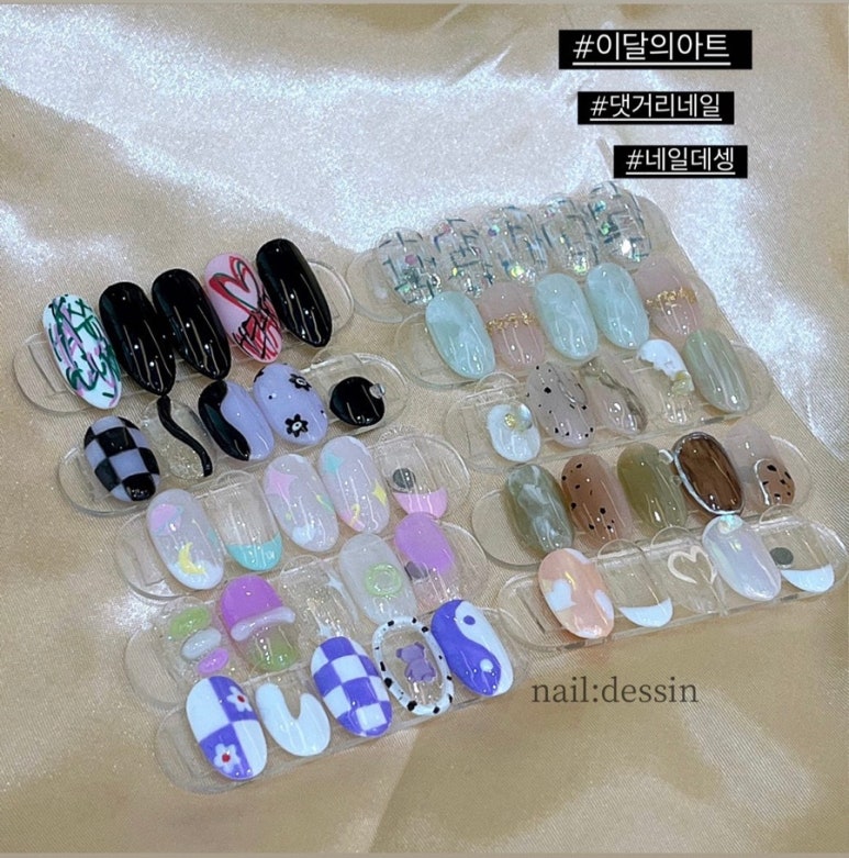 네일데셍 이미지