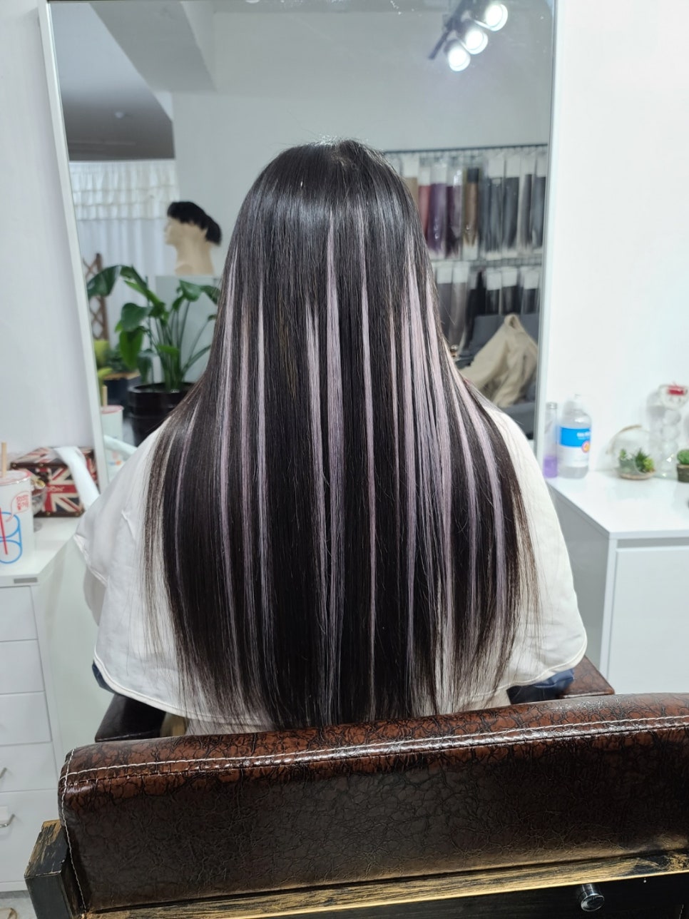 온붙임머리 이미지