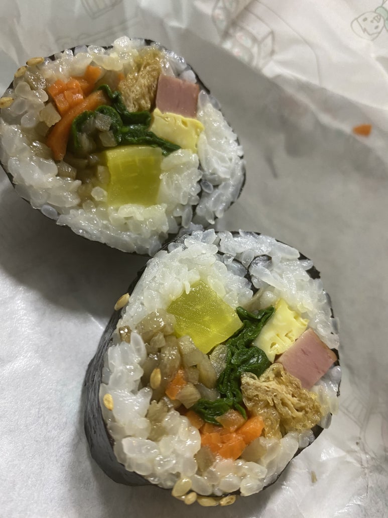 산들김밥 이미지