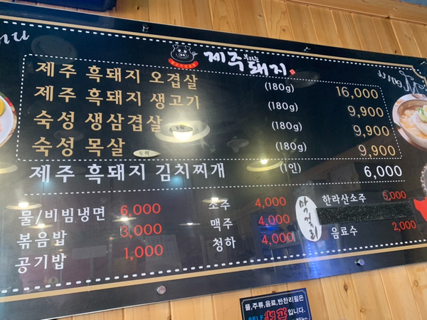 제주부리는돼지 이미지