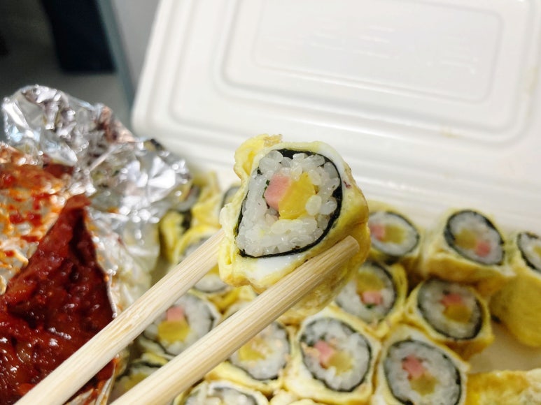 신림동 정통 계란말이 김밥 이미지