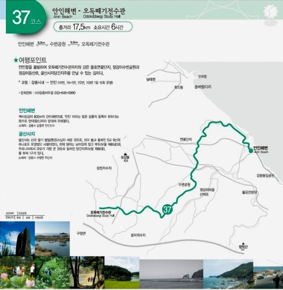 해파랑길 37코스 바우길 07구간 이미지