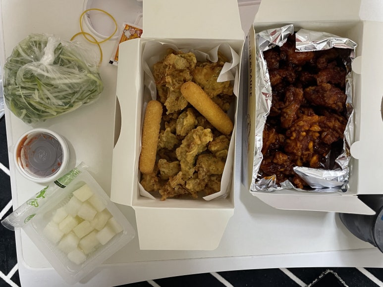 둘마리깻잎순살치킨 이미지