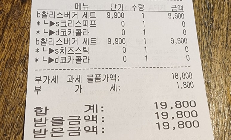 찰리스버거 이미지