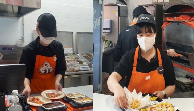 신세계푸드노브랜드피자 이미지