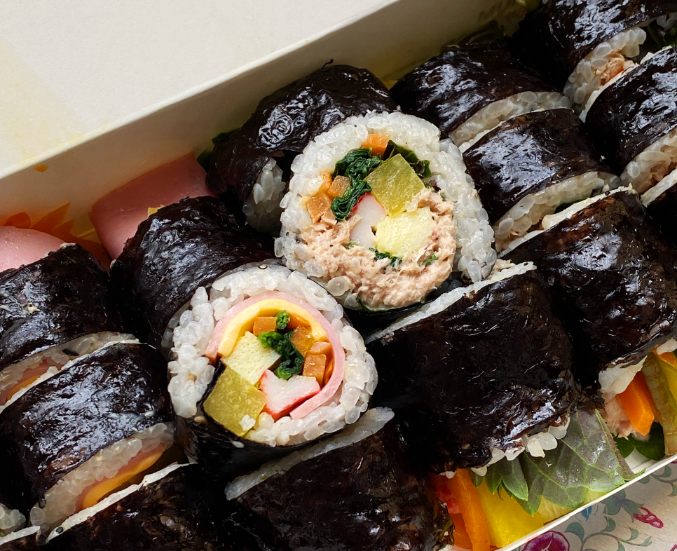 유수장미꼬마김밥 이미지