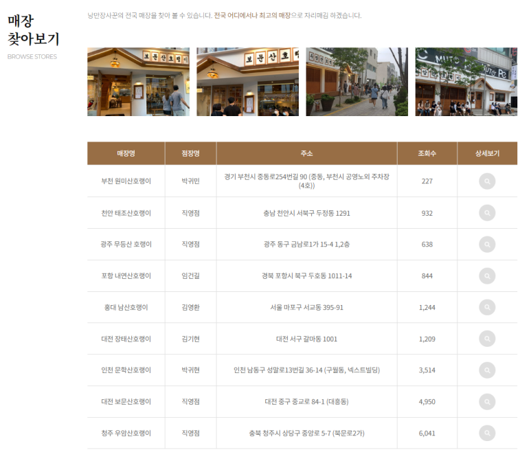 낭만장사꾼목령산호랭이 이미지
