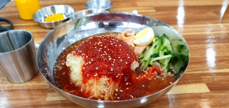 유니밀면 이미지