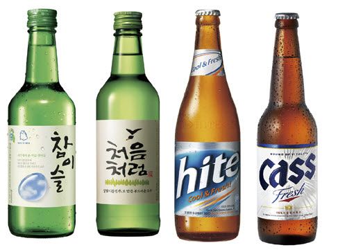 소주랑 맥주랑 이미지