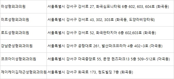 제이케이김재근성형외과의원 이미지