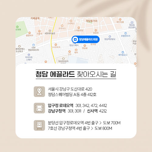 청담에끌라드의원 이미지