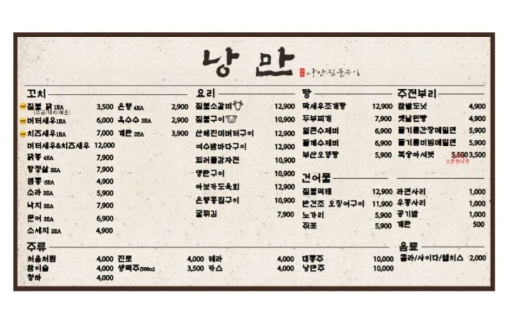 낭만육회 이미지
