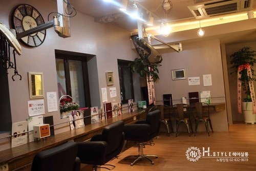 H style 헤어살롱 이미지
