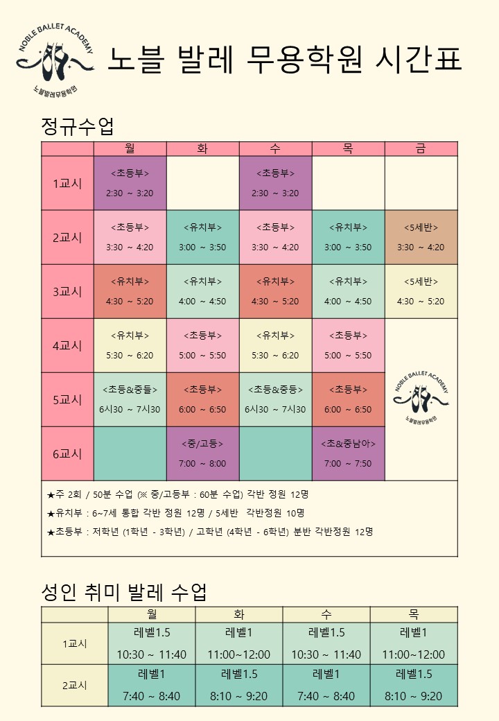 노블발레무용학원 이미지
