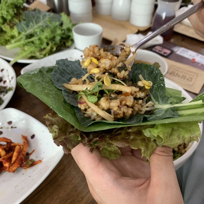 민보리밥 이미지