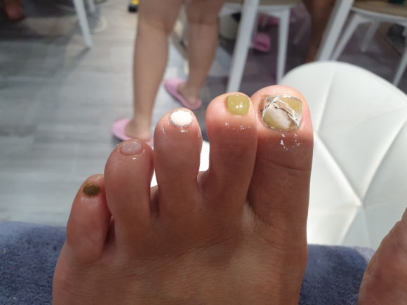 daisy nail 이미지