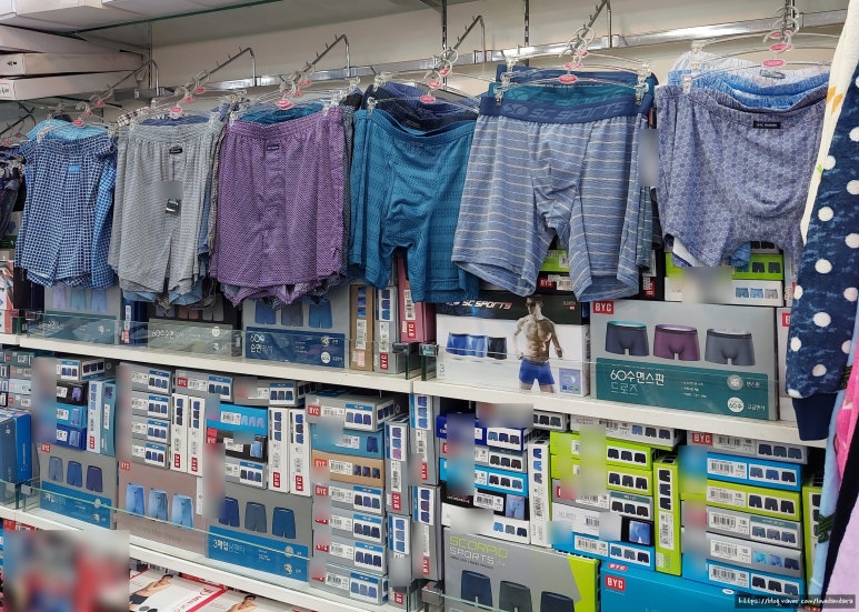 속옷할인매장 이미지