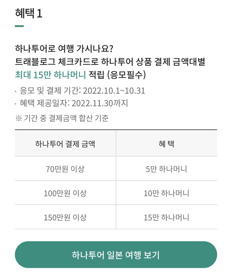 (주)하나트래블 이미지