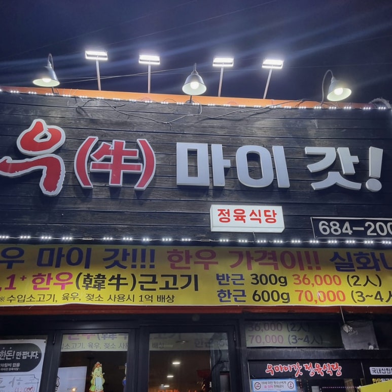 우(牛) 마이갓 이미지