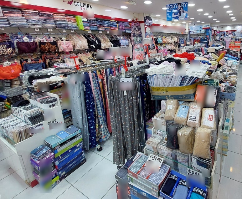 속옷할인매장 이미지