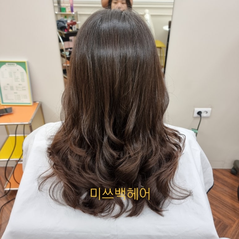 미쓰 백 헤어 이미지