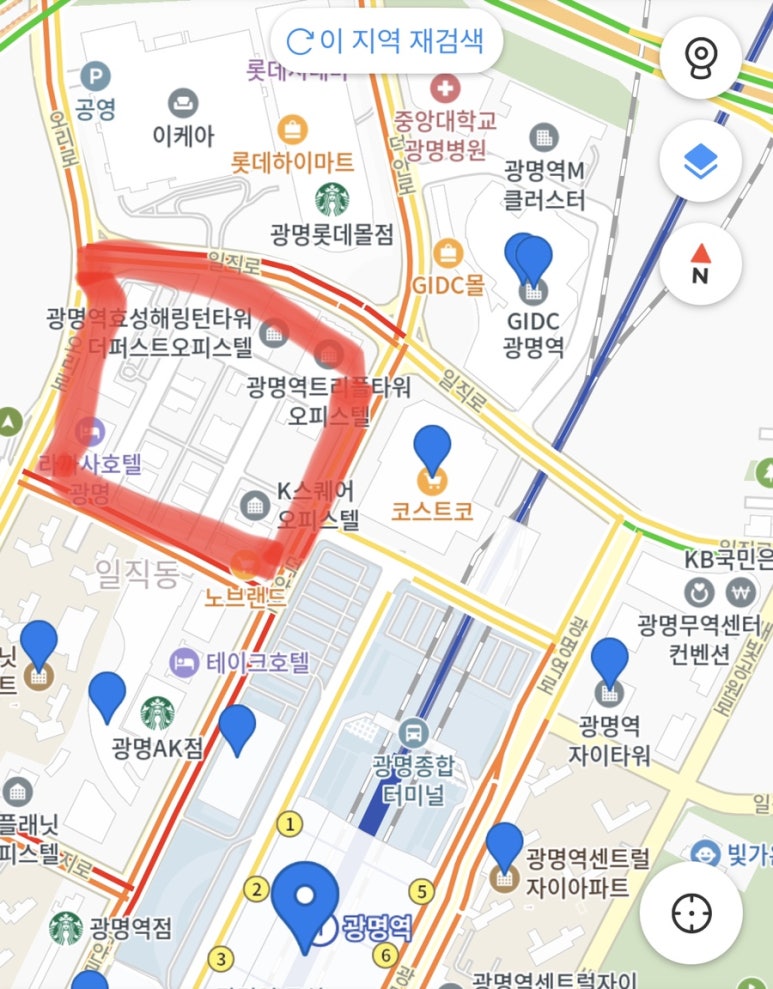 중앙대학교광명병원직원식당 이미지