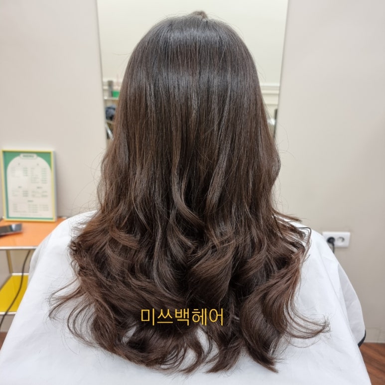 미쓰 백 헤어 이미지