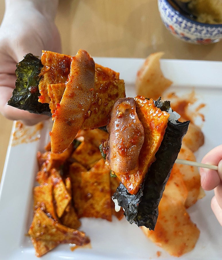 통영충무김밥 이미지