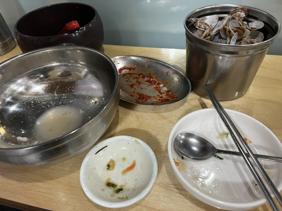 전라도팥바지락칼국수 이미지