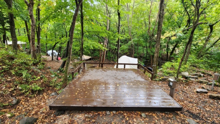 국립운문산자연휴양림 야영장 이미지