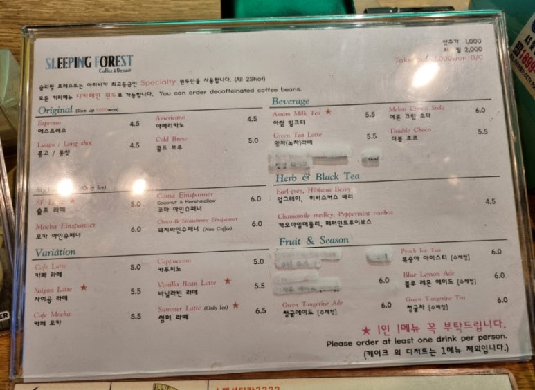 슬리핑포레스트 이미지