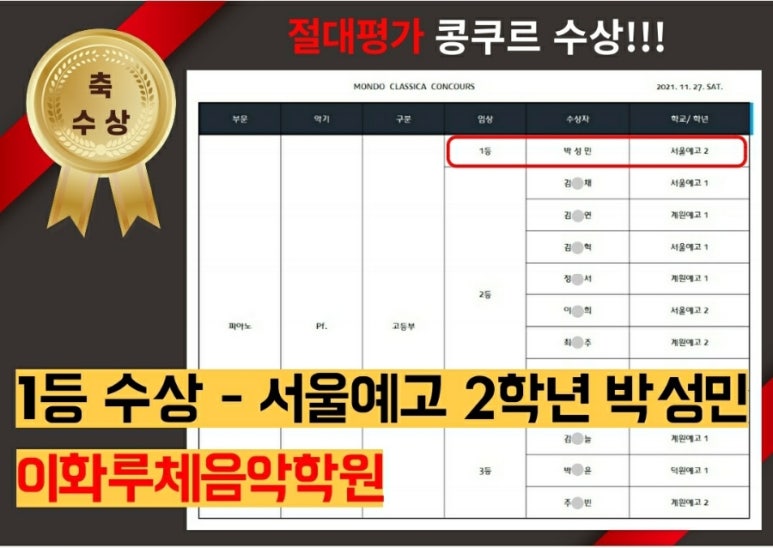 필하모닉음악학원 이미지