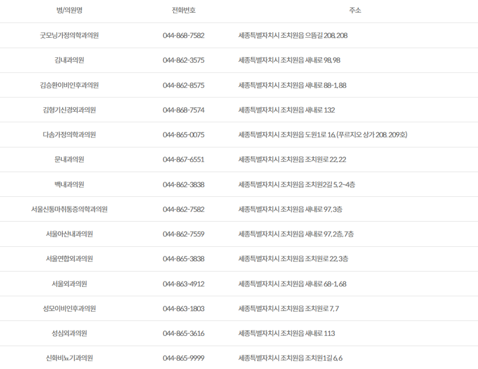 서울아산김내과의원 이미지