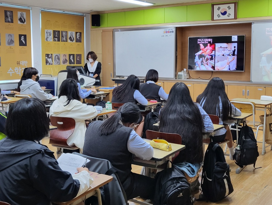 순천 매산중학교 이미지